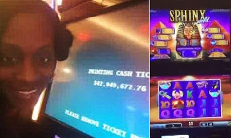 Woman thinks she won $43 million in slot machine malfunction.